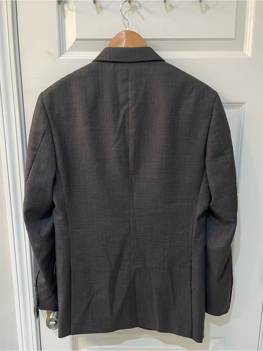 Jos.‎ A. Bank Joseph Mens 36R Gray Slim Fit Wool Suit Jacket Blazer Sport Coat